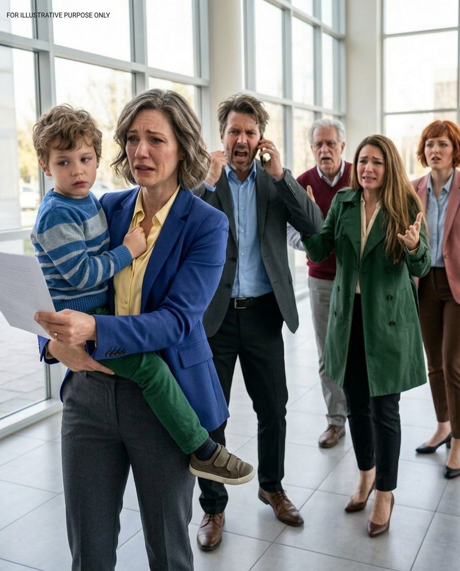 Five minutes after signing the divorce papers, I walked out with nothing but my son. Meanwhile, my ex-husband, his mistress, and his family gathered to celebrate his new life… until a call from his lawyer.