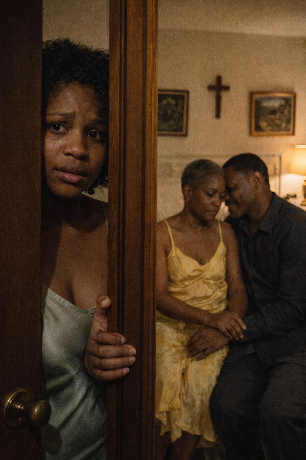 I caught my husband in his mother’s room late at night. When he whispered, “I can’t keep pretending,” I realized our marriage wasn’t failing from lack of love… but from a disturbing bond I didn’t understand.