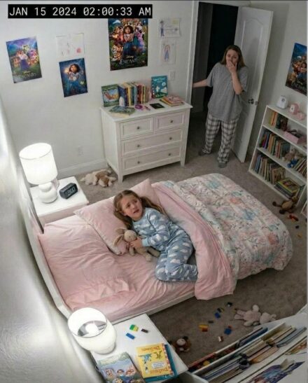 The Night Her Bed Felt Strange — And What the Camera Revealed