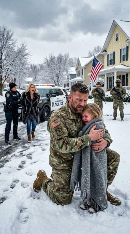 I came home early with a birthday cake for my 5-year-old daughter and found her locked in the 5°F moldy basement. My little girl was curled on the concrete, gasping for air, her lips turning blue. My sister-in-law sipped laughed, ‘She was faking a cough for attention. I locked her down there to learn discipline. A little dust won’t hurt her.’ I rushed my daughter to the ER and made one call: ‘Execute the protocol on my residence. Target locked.’