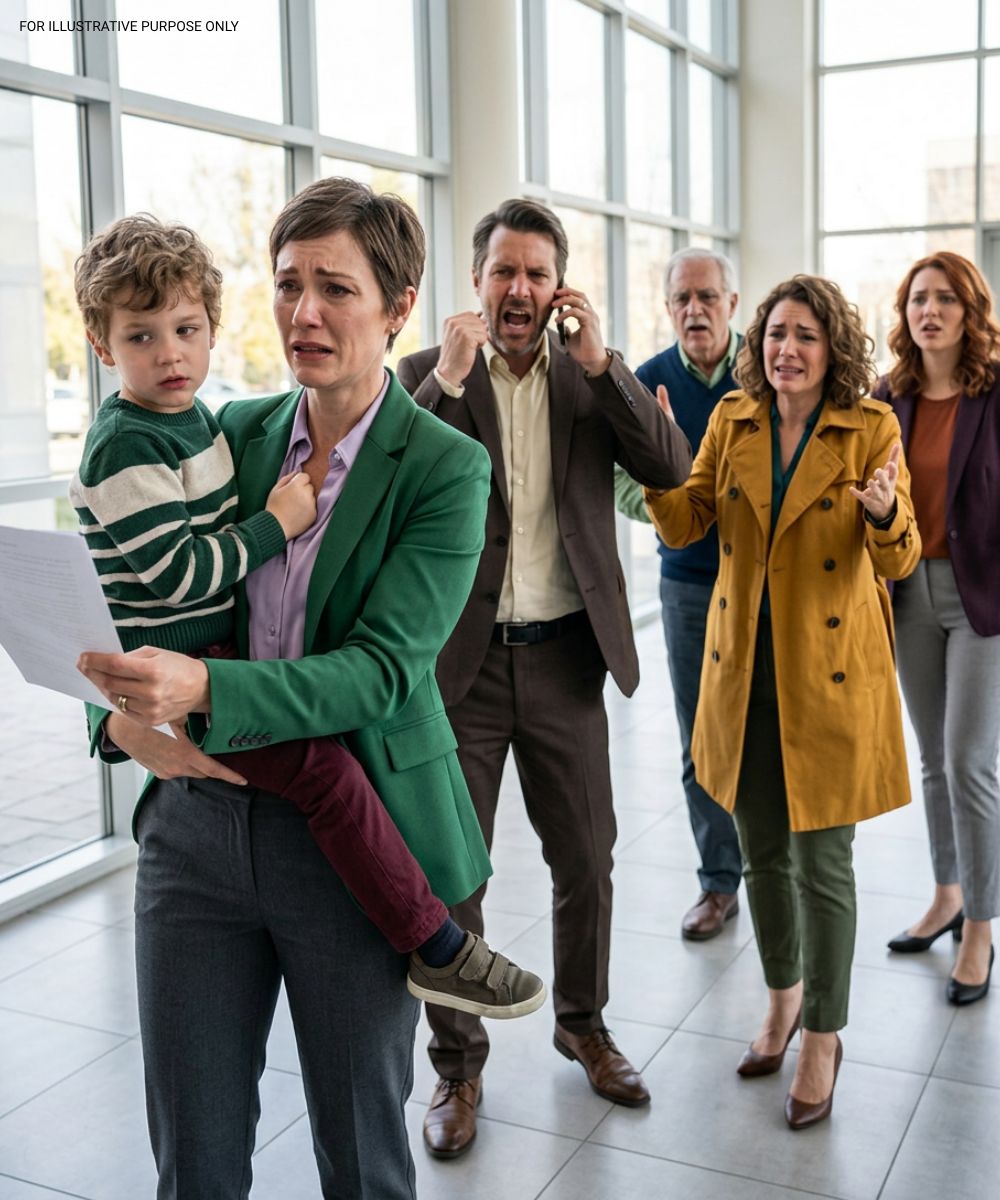 Five minutes after signing the divorce papers, I walked out with nothing but my son. Meanwhile, my ex-husband, his mistress, and his family gathered to celebrate his new life… until a call from his lawyer.