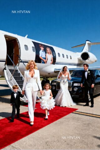 ths-HE INVITED HIS “BROKE” EX-WIFE TO WATCH HIM MARRY HER BEST FRIEND—BUT SHE ARRIVED ON A PRIVATE JET WITH HIS TWINS, AND THE SECOND HIS OLD BRIEFCASE APPEARED, THE BRIDE …
