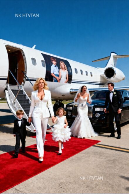 ths-HE INVITED HIS “BROKE” EX-WIFE TO WATCH HIM MARRY HER BEST FRIEND—BUT SHE ARRIVED ON A PRIVATE JET WITH HIS TWINS, AND THE SECOND HIS OLD BRIEFCASE APPEARED, THE BRIDE …