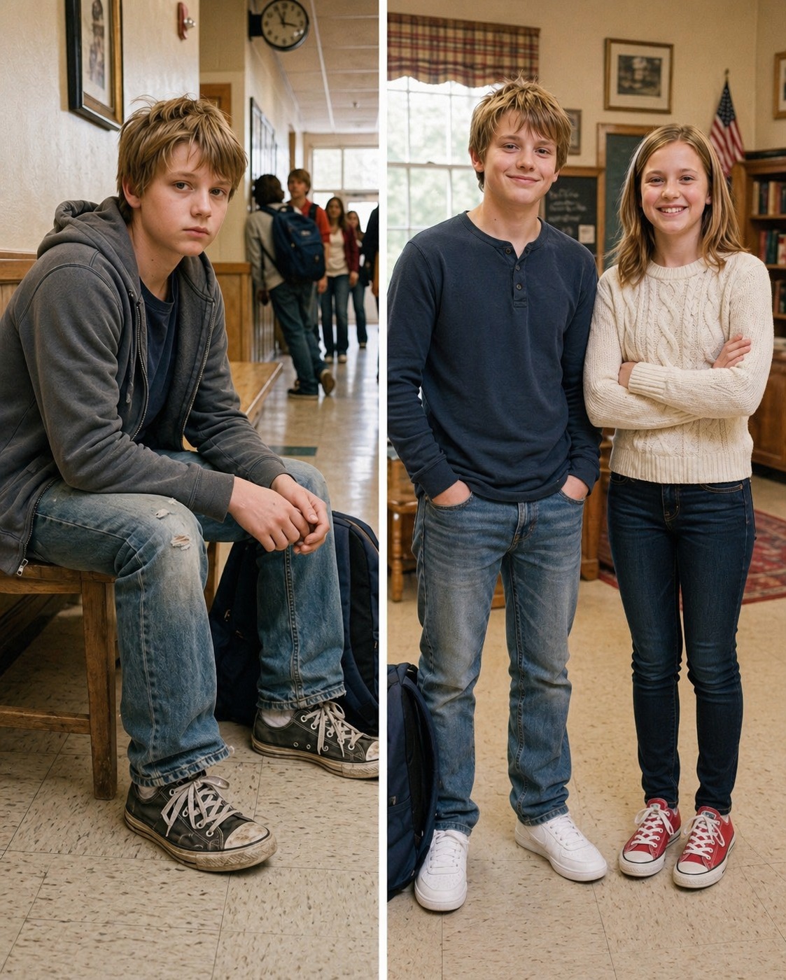 My 12-Year-Old Daughter Spent All the Money She Had Saved to Buy New Sneakers for a Boy in Her Class – The Next Day, the School Principal Urgently Called Me to School