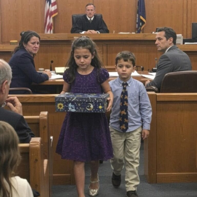 Her Sparkly Shoes and a Shoebox Exposed Her Father’s Cruel Courtroom Lie