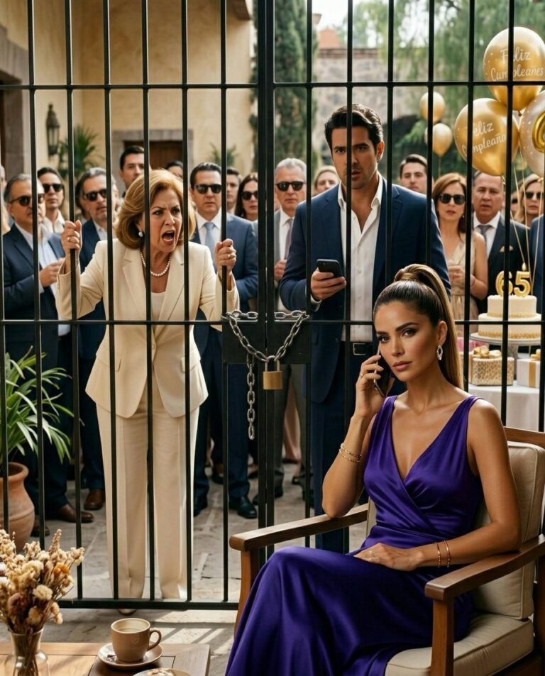 My Mother-in-Law Arrived at My Home Expecting a Party. She Found the Gate Locked and My Phone on Speaker and Her Entire Family Finally Heard the Truth