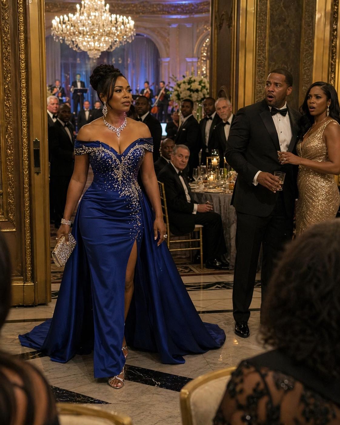 My husband bu:rned my only decent dress so I couldn’t attend his promotion party.