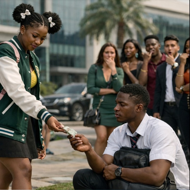 Rich Lady Pays A Poor Student To Be Her Boyfriend, Then This Happened