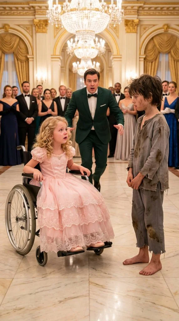 “‘Let Me Dance With Your Daughter… And I’ll Make Her Walk Again,’ Said the Beggar Boy No One Took Seriously—Until One Impossible Moment Changed Everything”